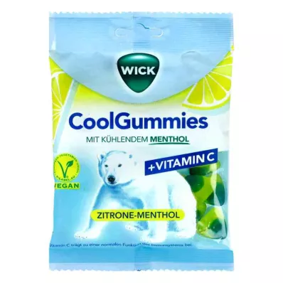 WICK CoolGummies Lemon Menthol, 90 g