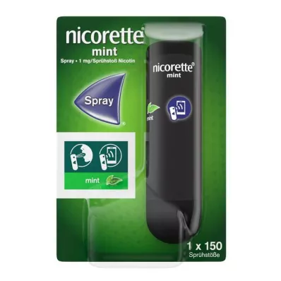 nicorette Mint Spray s 1 mg nikotinu na sprej, 1 ks