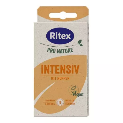 Ritex Pro Nature Intensive veganské kondomy, 8 ks