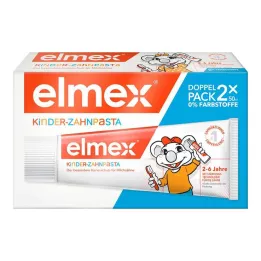 ELMEX Dětská zubní pasta 2-6 let Duo Pack, 2x50 ml