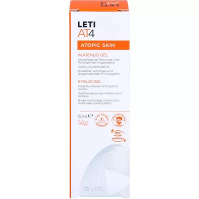 LETI AT4 gel na oční víčka, 15 ml