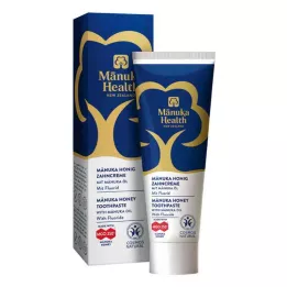 MANUKA HEALTH Medová zubní pasta s fluoridem, 75 ml