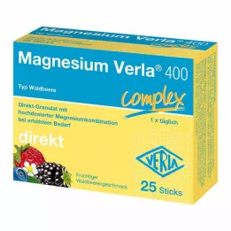 MAGNESIUM VERLA 400 Wild Berry Direct Granule, 25 ks