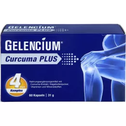 GELENCIUM Curcuma Plus High Dose with Vit.C Capsules, 60 kapslí