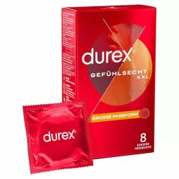 DUREX Sensitive XXL Kondomy, 8 ks