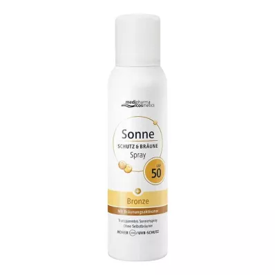 Ochrana proti slunci &amp; opálený aerosolový sprej bronzový LSF 50, 150 ml