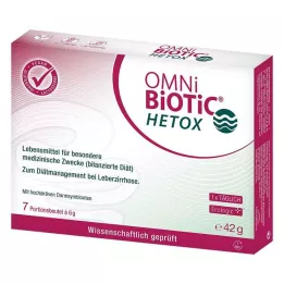 OMNI BiOTiC HETOX Sáčky s práškem, 7X6 g