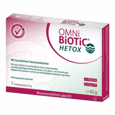 Omni Biotic Hetox prášek sáček, 7X6 g