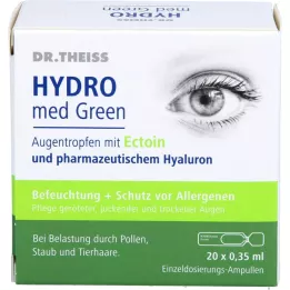 DR.THEISS Hydro med Green Eye Dose Amp, 20X0,35 ml