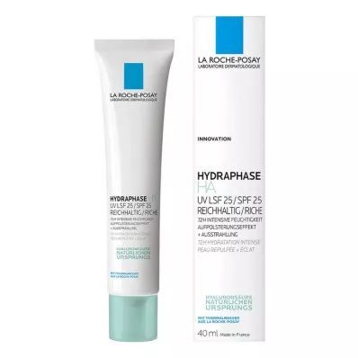 La Roche Posay Hydraphase HA UV bohatý krém LSF 25, 40 ml