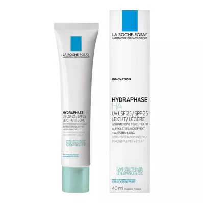 La Roche Posay Hydraphase HA UV krém světlý LSF 25, 40 ml La Roche Posay Hydraphase HA UV krém světlý LSF 25, 40 ml