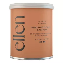 ELLEN probiotický tampon silný, 8 ks