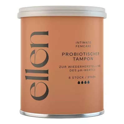 ELLEN probiotický tampon silný, 8 ks
