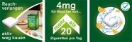 Instructions for use for nicorette® žvýkačka čerstvé ovoce, 4 mg nikotinu, 210 kusů - 2