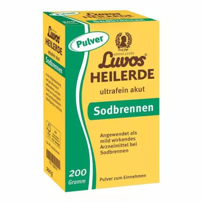 Luvos hojivý jíl ultrajemný prášek na akutní pálení žáhy, 200 g