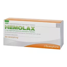 HEMOLAX 5 mg entericky potahované tablety, 100 ks