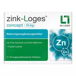 ZINK-LOGES koncept 15 mg entericky potahované tablety, 30 ks