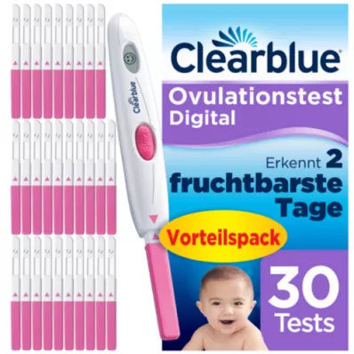 CLEARBLUE Ovulační test digitální, 30 ks