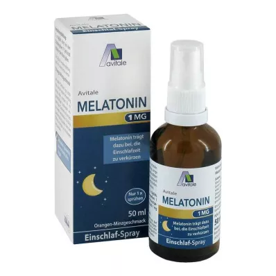 Melatonin 1 mg sprej na spaní, 50 ml
