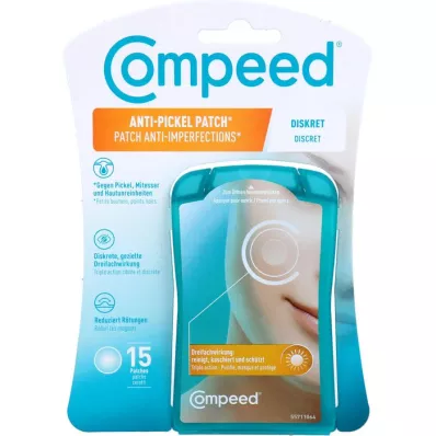 COMPEED Diskrétní náplast proti pupínkům, 15 ks