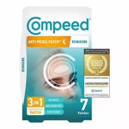 COMPEED Čistící náplasti proti pupínkům, 7 ks