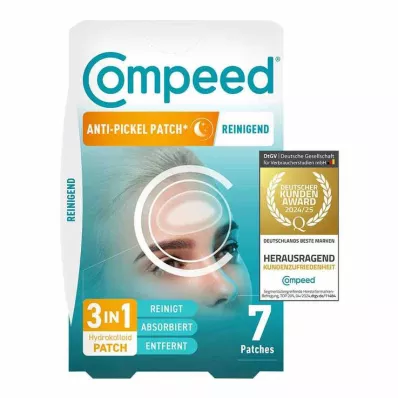Compeed Čištění náplastí proti pupínkům, 7 ks