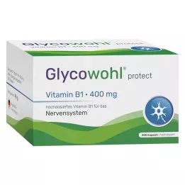 GLYCOWOHL Vitamin B1 Thiamin 400 mg kapsle s vysokou dávkou, 200 ks