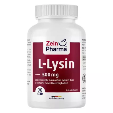 L-LYSIN 500 mg kapsle, 90 ks