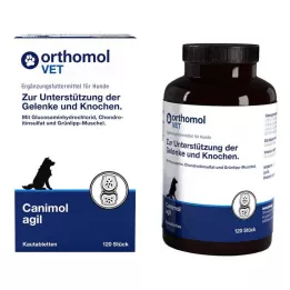 ORTHOMOL VET Canimol agil žvýkací tablety pro psy, 120 ks