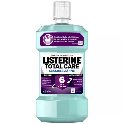 LISTERINE Ústní voda Total Care pro citlivé zuby, 500 ml