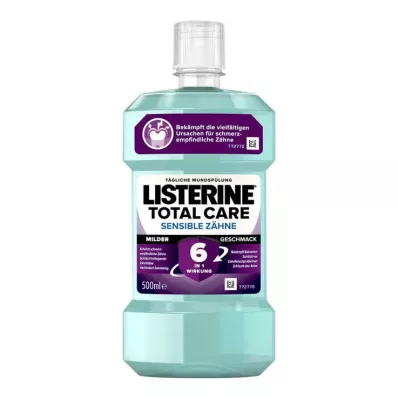 Listerine Total Care ústní voda pro citlivé zuby, 500 ml