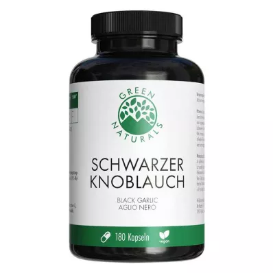 Green Naturals černý česnek 750 mg veganský Kps, 180 ks